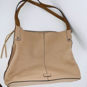 Vince Camuto Mayln Tote New Beige Multi MSRP $228